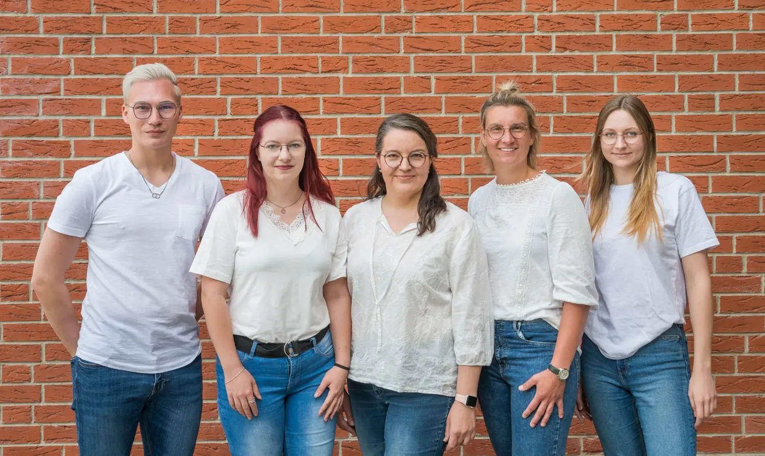 Jutta Humburg mit Team